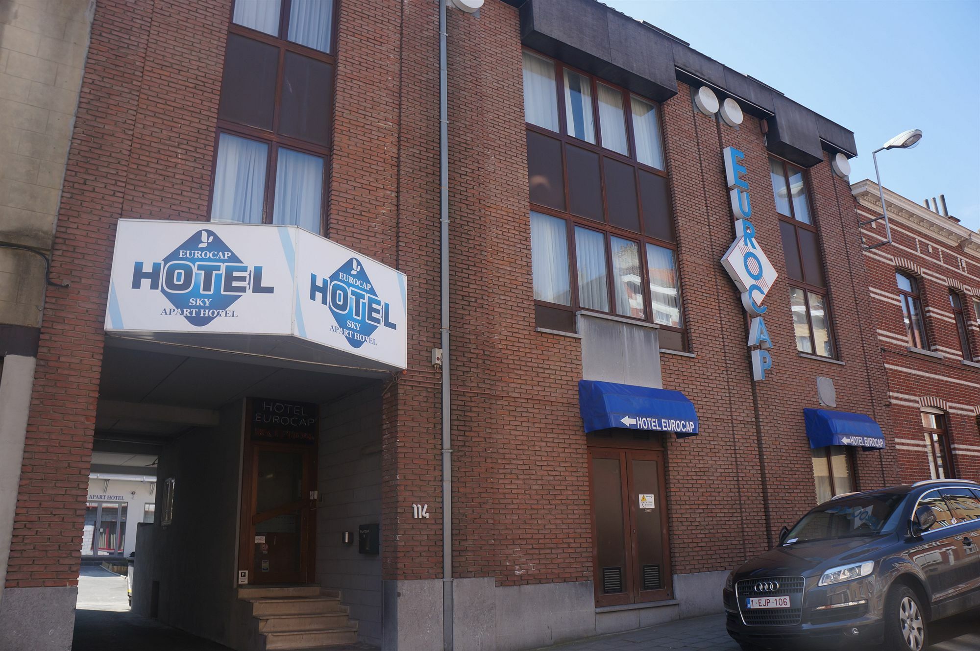 Sky Apart Hotel - Hotel Eurocap Jette Exterior foto
